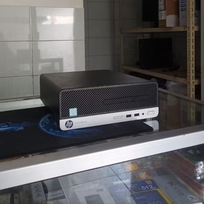 PC BUILT UP BUILT IN SPEAKER ADMIN OFFICE HP PRODESK INTEL CORE I3 6100 RAM 8GB DDR4 SSD 128gb