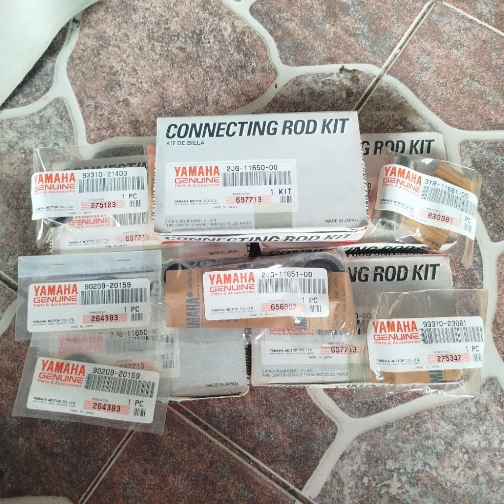 Stang Seher Seker Conrod Conecting Rod Alfa Force 1 F1ZR FIZR Original YGP 2JG-11650-00