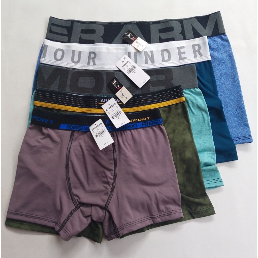 Celana Dalam Boxer Anak Laki Harian Olahraga 10-12 tahun Murah