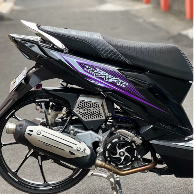 striping transparan BEAT ESP bahan premium maxdecal glossy