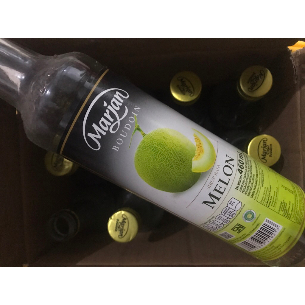 Botol Kaca Marjan bekas