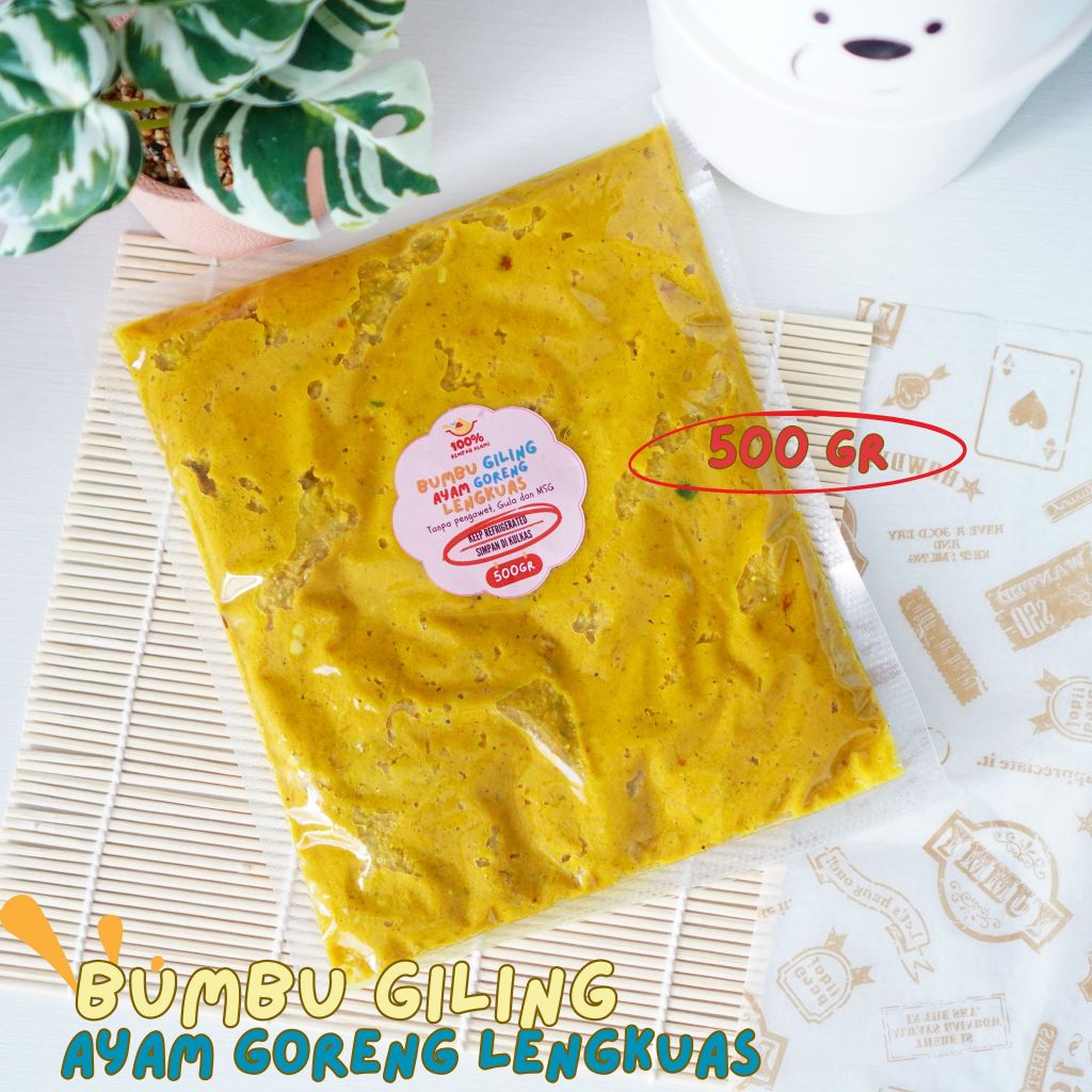 CHOCOPEACH - Bumbu Ayam Goreng Lengkuas ungkep marinasi racik kalasan 220gr