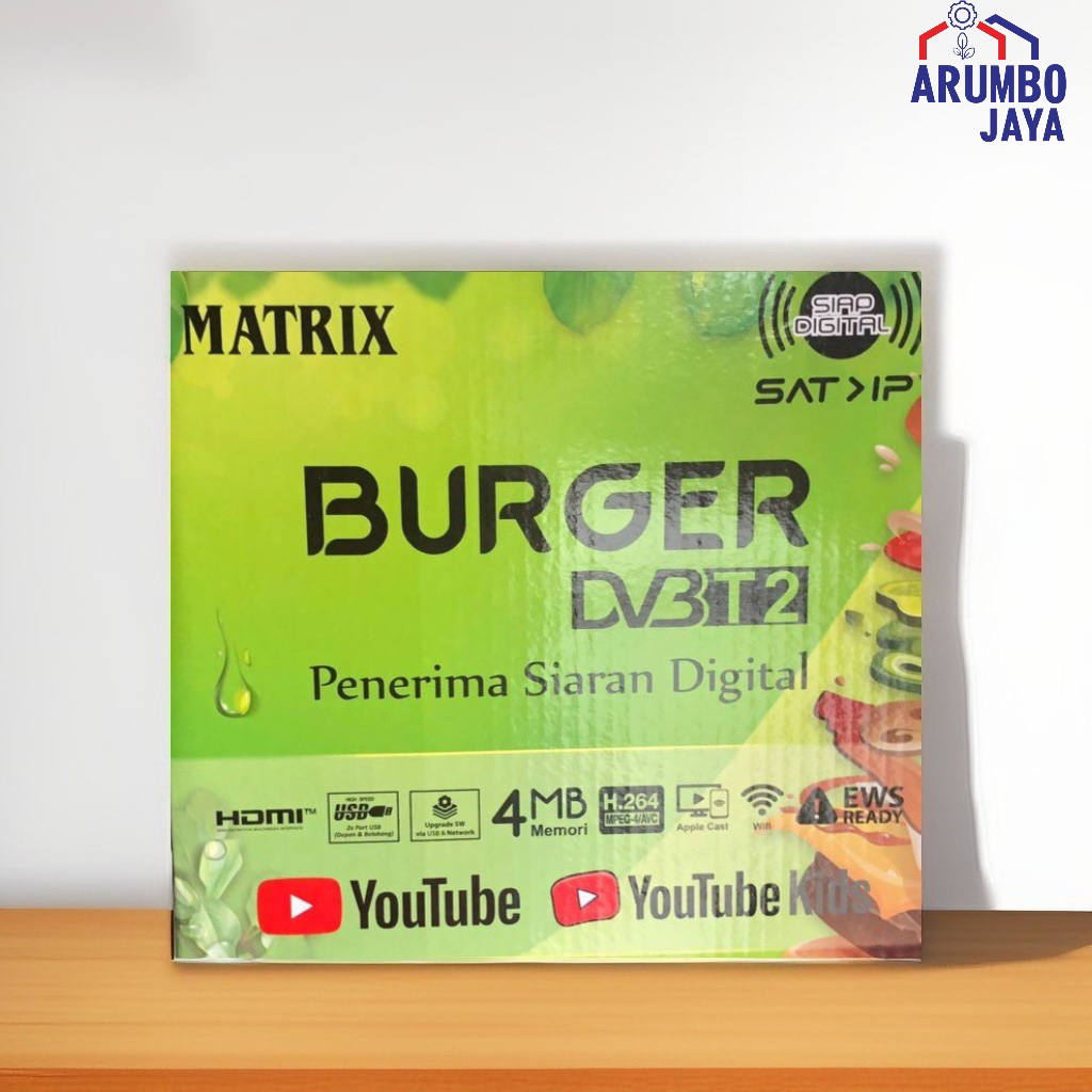 SET TOP BOX MATRIX BURGER