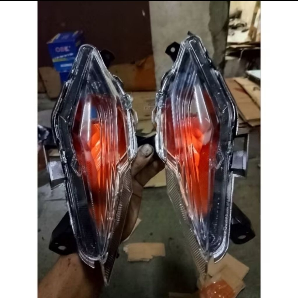 Custom Hitam Oren Sen Depan Beat Deluxe 2020|| Reflektor Hitam Plus Mika Sen Depan Beat Deluxe 2020 