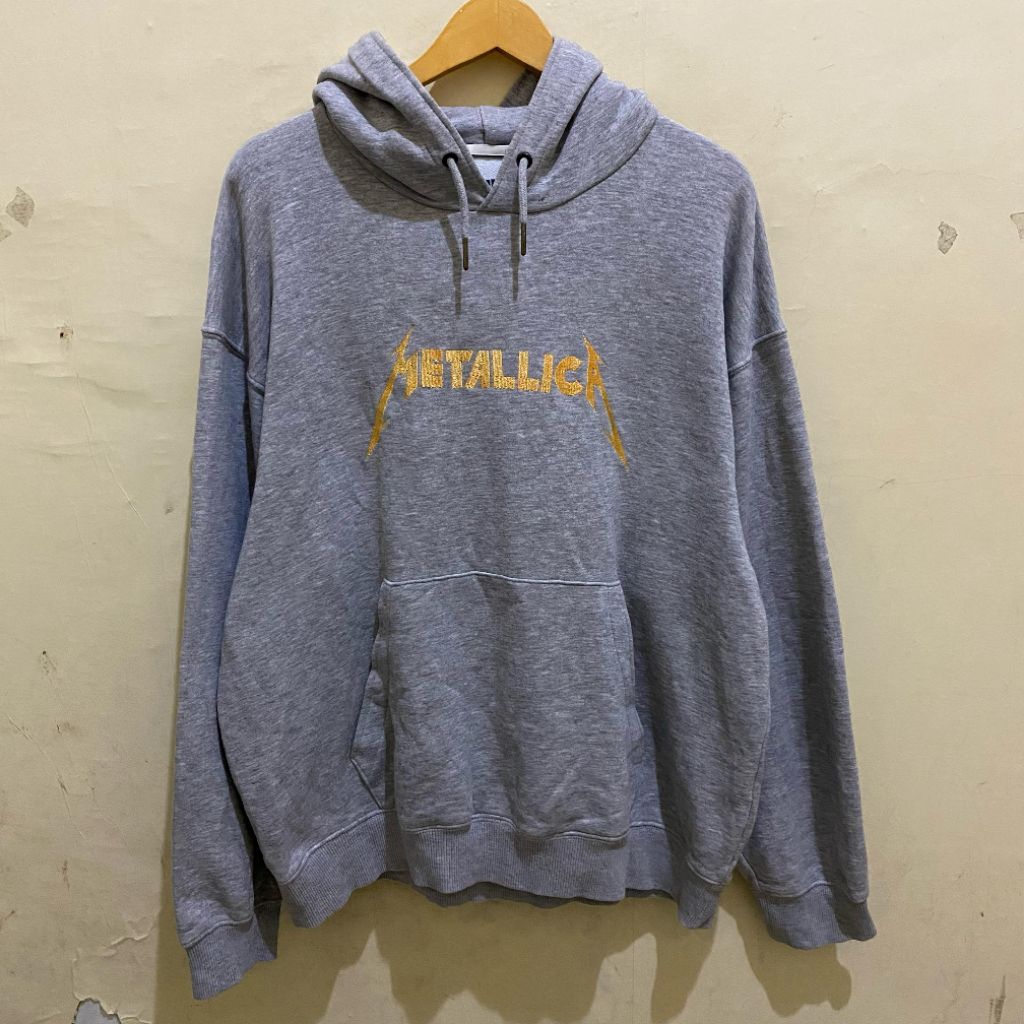 Hoodie band metal legend Metallica under license to probity 2017 by Global Uniqlo second Bekas origi
