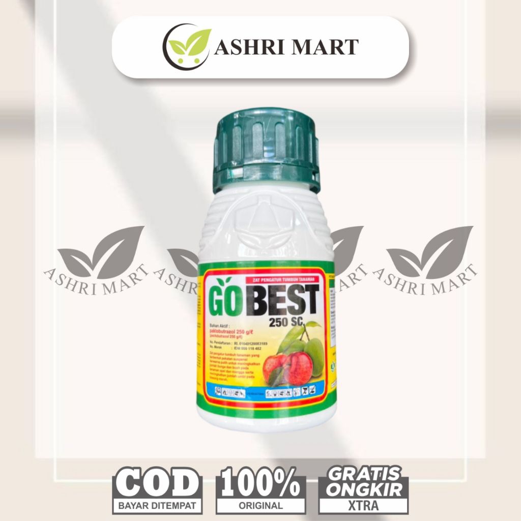 Zpt Gobest 250SC (Paclobutrazol 250g/L) Zat Pengatur Tumbuh Tanaman  Kemasan 250ml