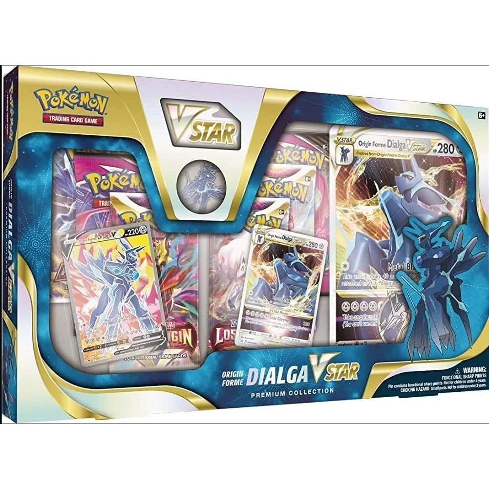 Pokemon TCG: Origin Forme Dialga VSTAR/Origin Forme Palkia VSTAR Premium Collection