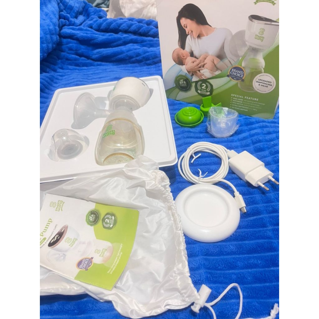 MOM UUNG POMPA ASI PORTABLE second tapi tidak jadi pakai