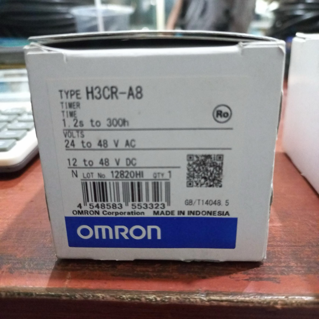Timer H3CR A8 omron 12v-48vdc Original