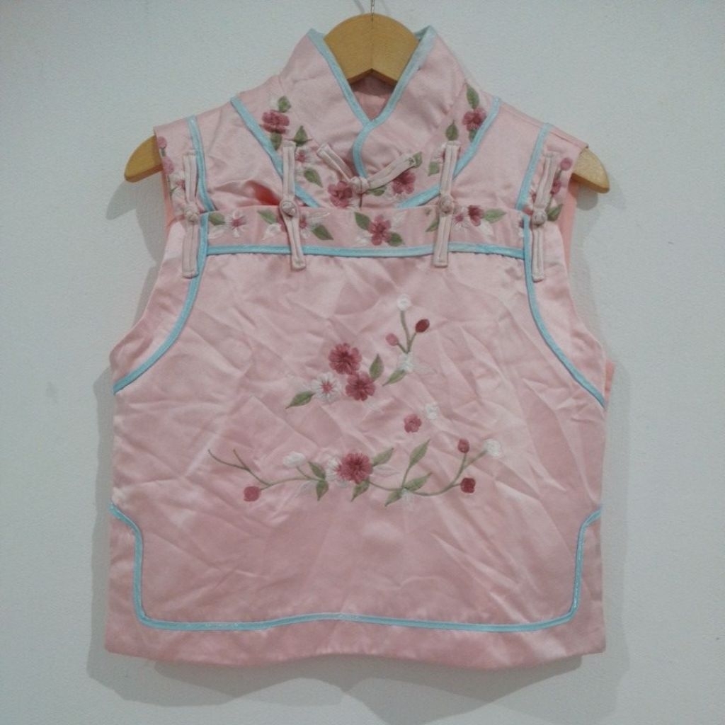 [PRELOVED] Qipao Bordir Pink