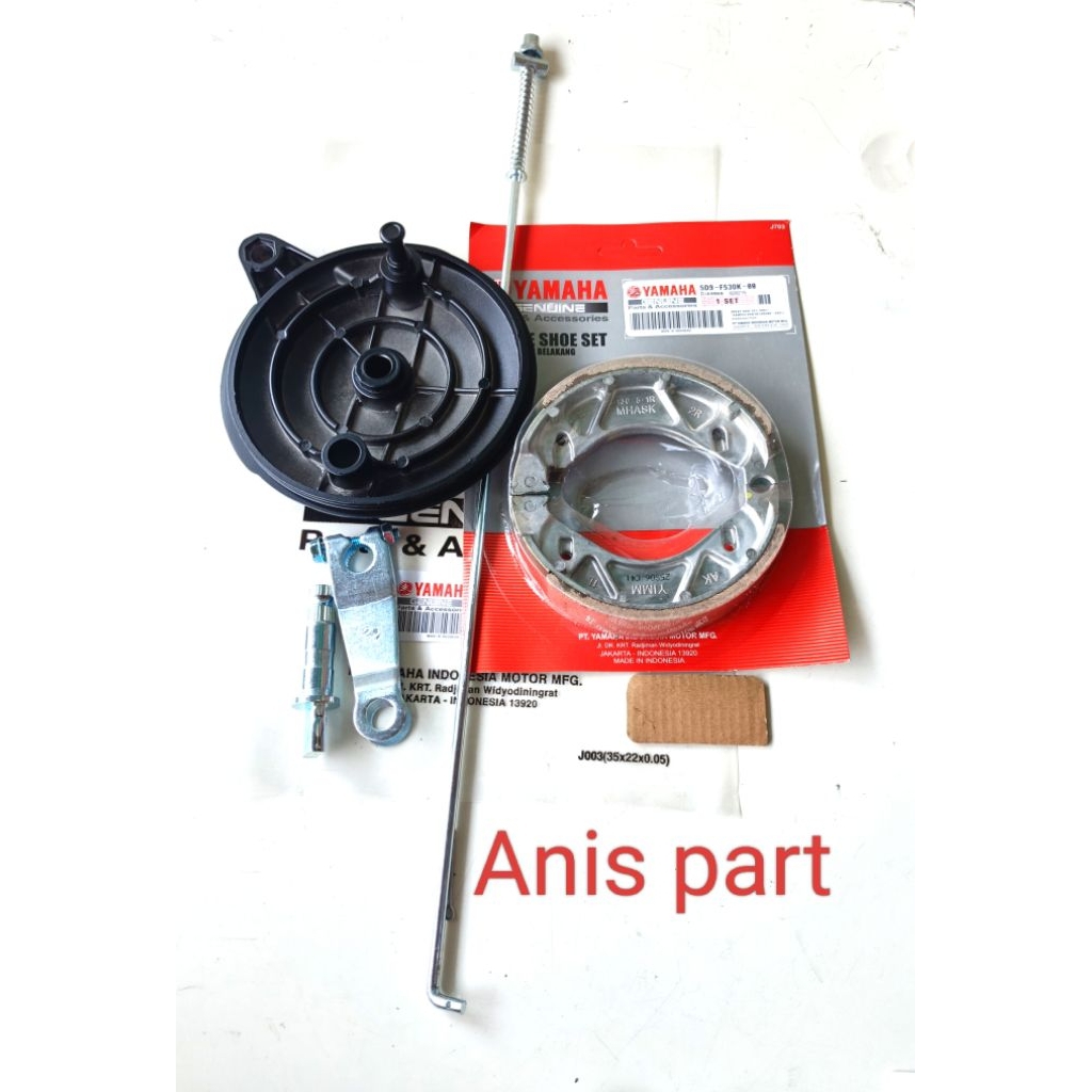 PAKET PANEL REM BELAKANG YAMAHA JUPITER Z BURHAN  VEGA ZR VEGA R NEW