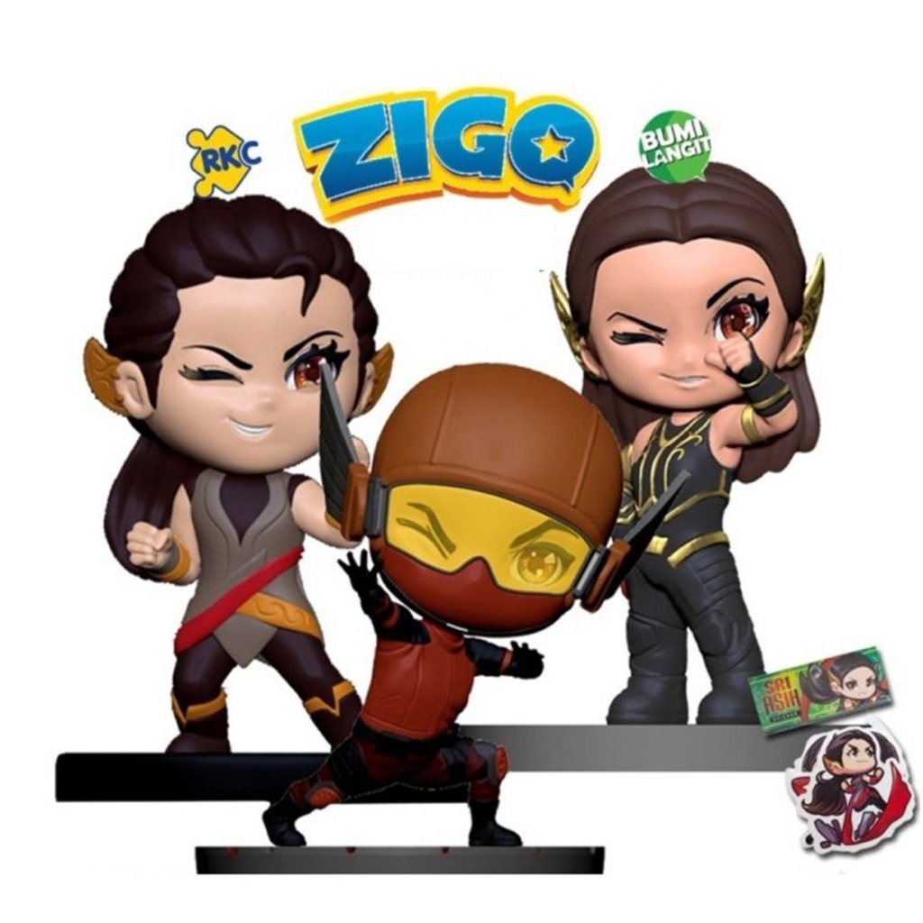 GUNDALA , SRI ASIH V1 DAN SRI ASIH V2 FIGURE ZIGO