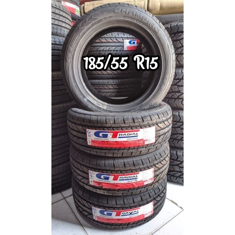 ban gt radial ring 15 ukuran 185 55 r15 baru