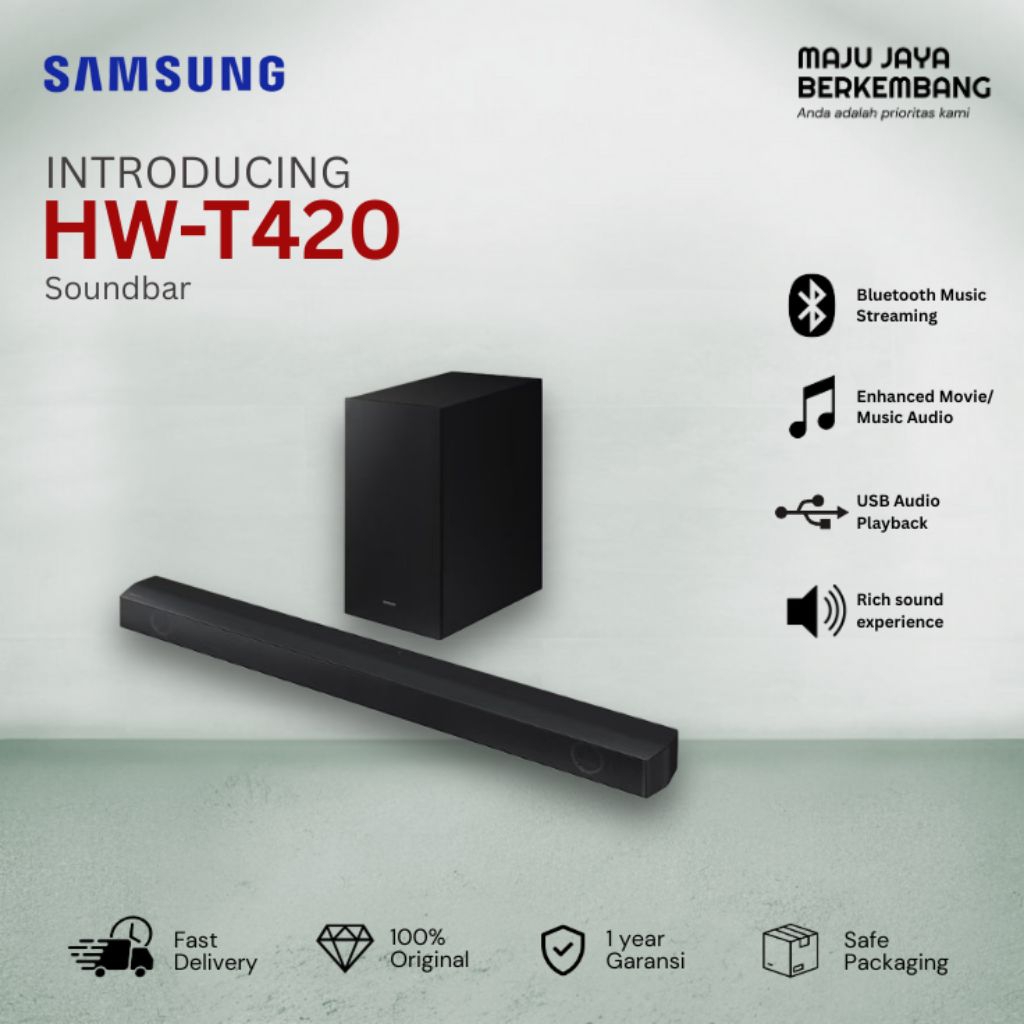 SAMSUNG SOUNDBAR HW-T420 / HW T420 / HWT420