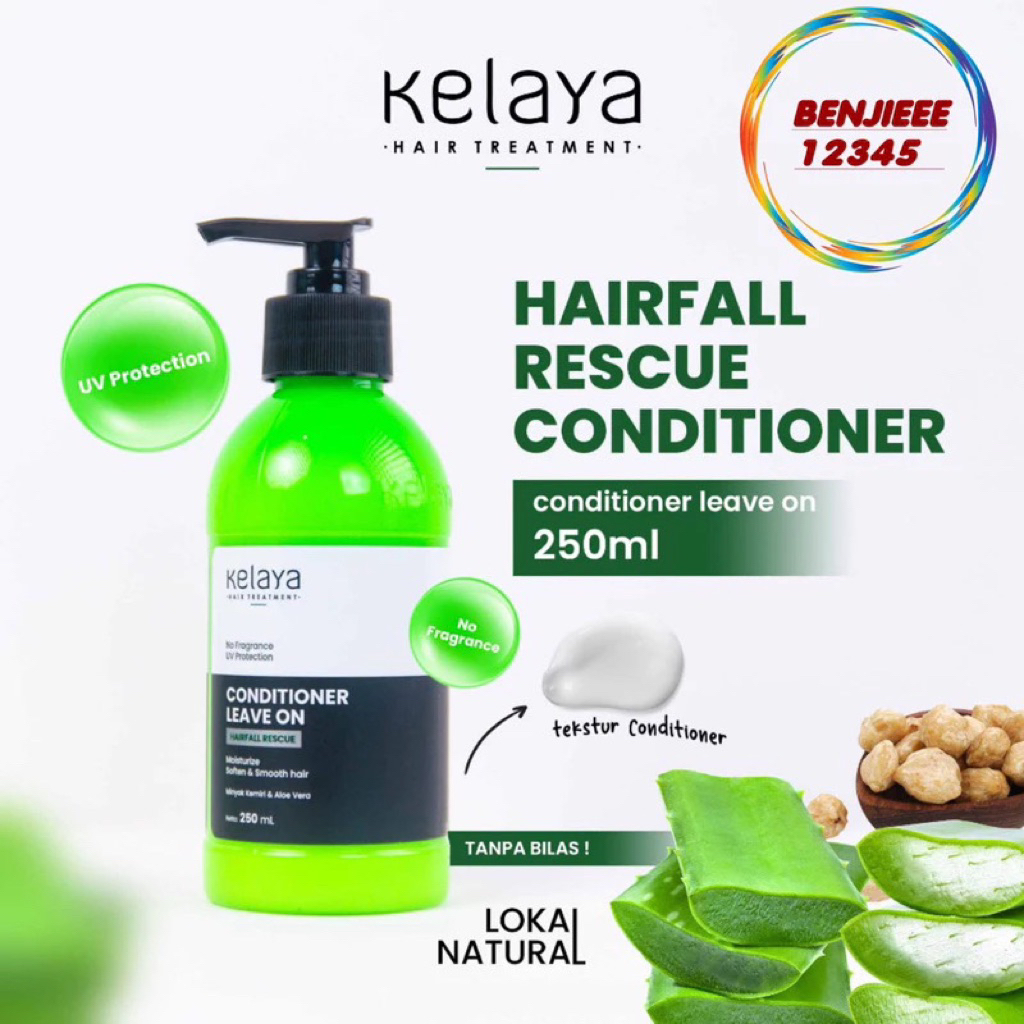 Kelaya Conditioner Leave On 250ml Kelaya Conditioner Kondisioner Kelaya Tanpa Bilas