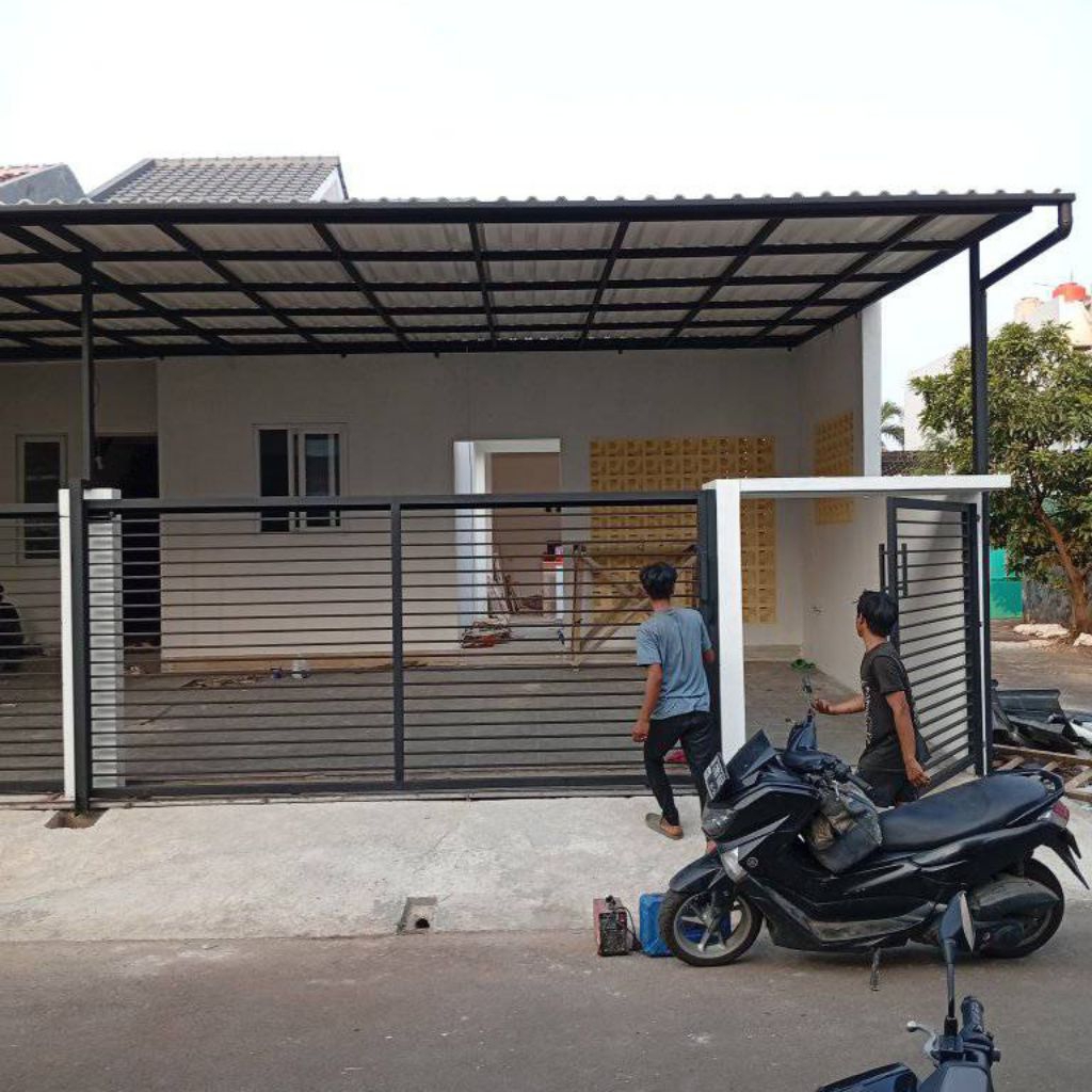 kanopi atap alderon minimalis