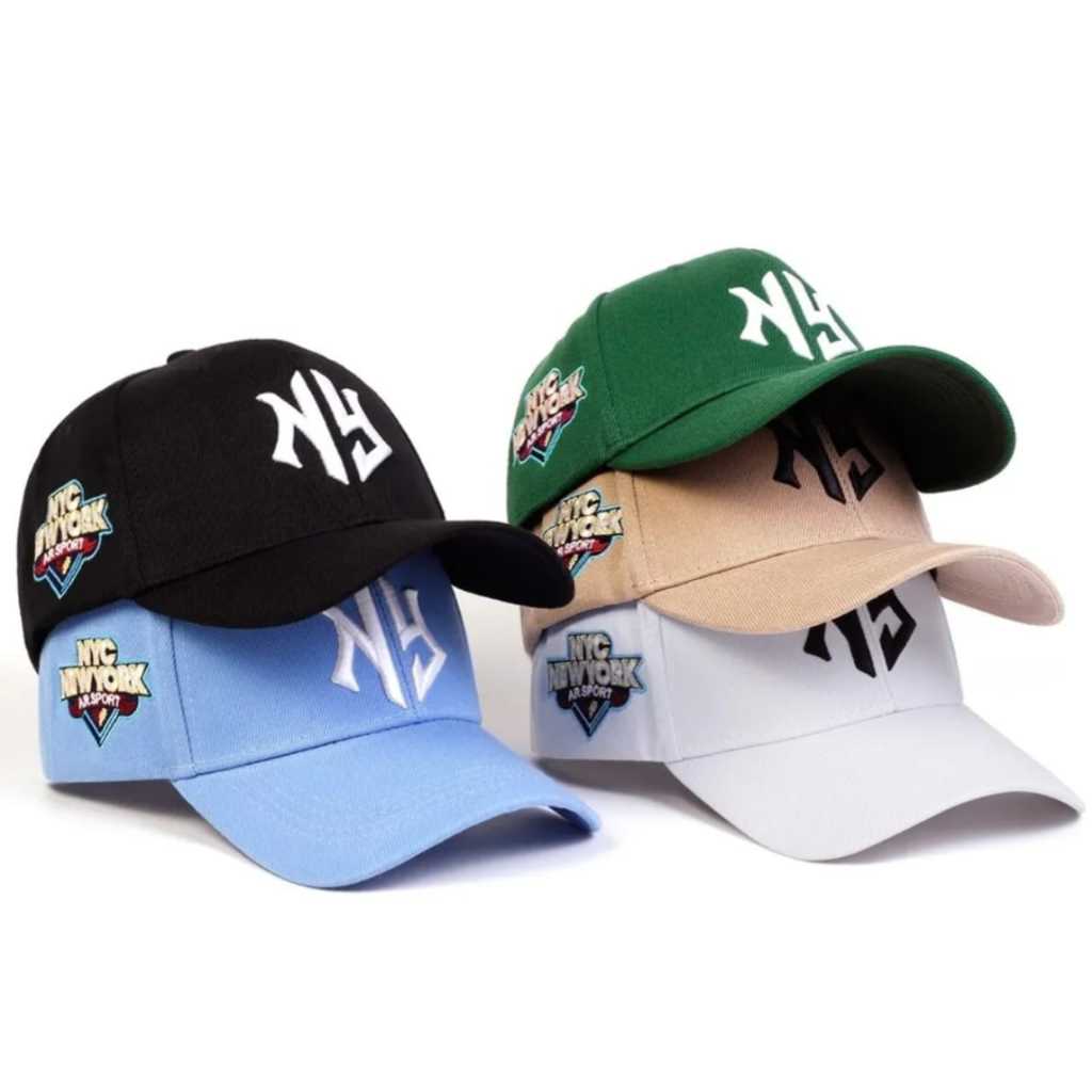 Topi NYK New York Sport Patch – Topi Baseball Casual Unisex