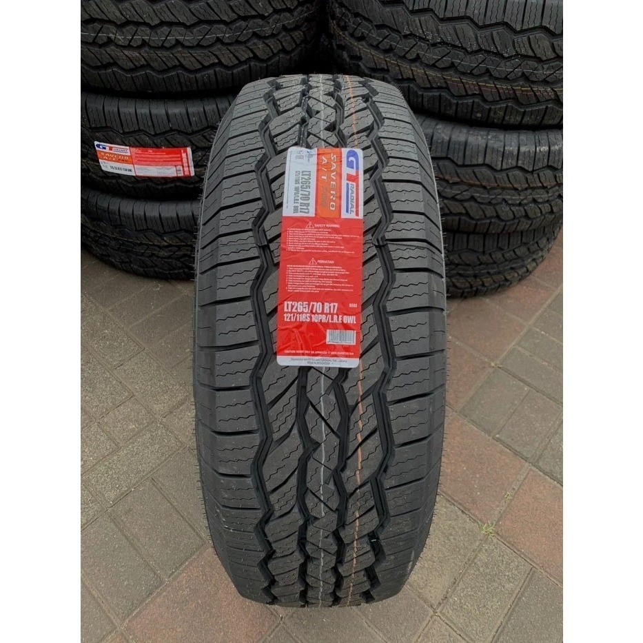 ban fortuner hillux semi offroad ring 17 gt radial savero at 265 70 r17 untuk pajero triton