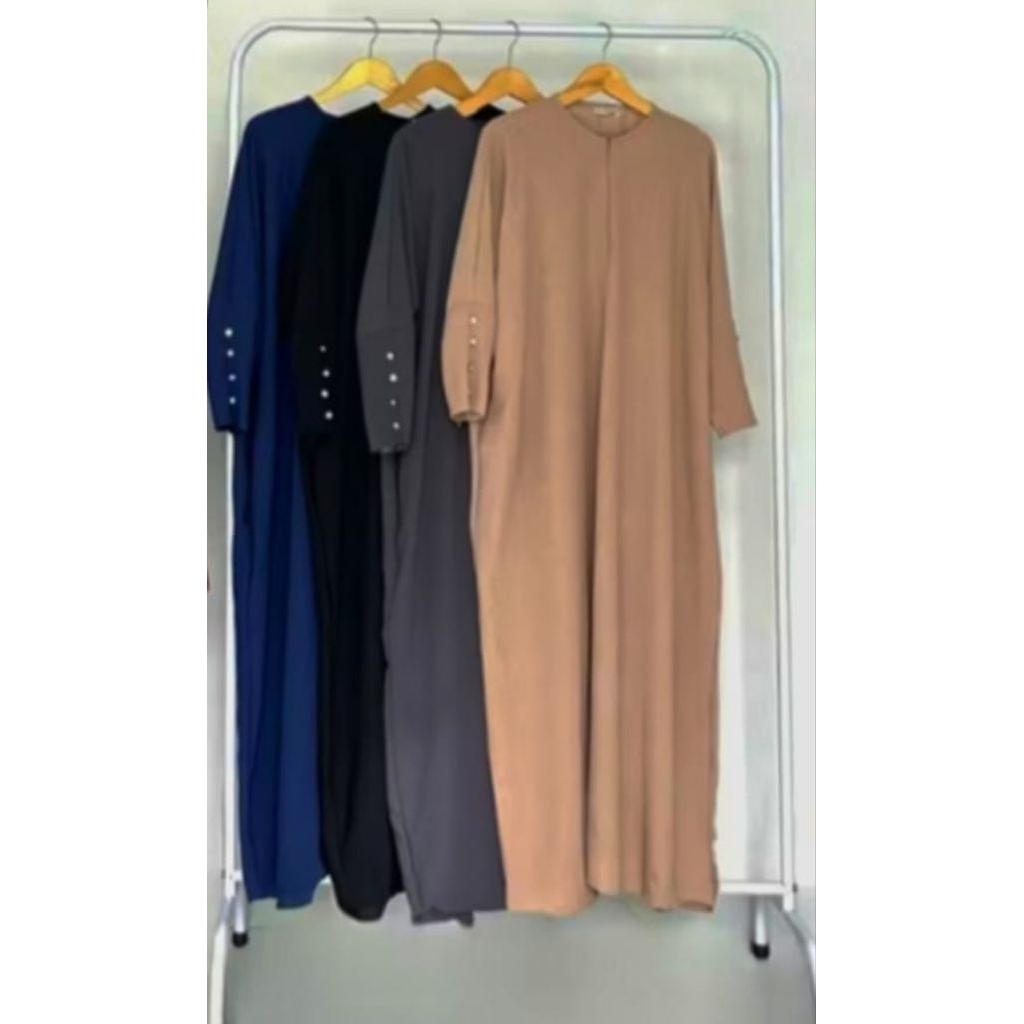 abaya set khimar dan niqab | abaya set umrah series medina