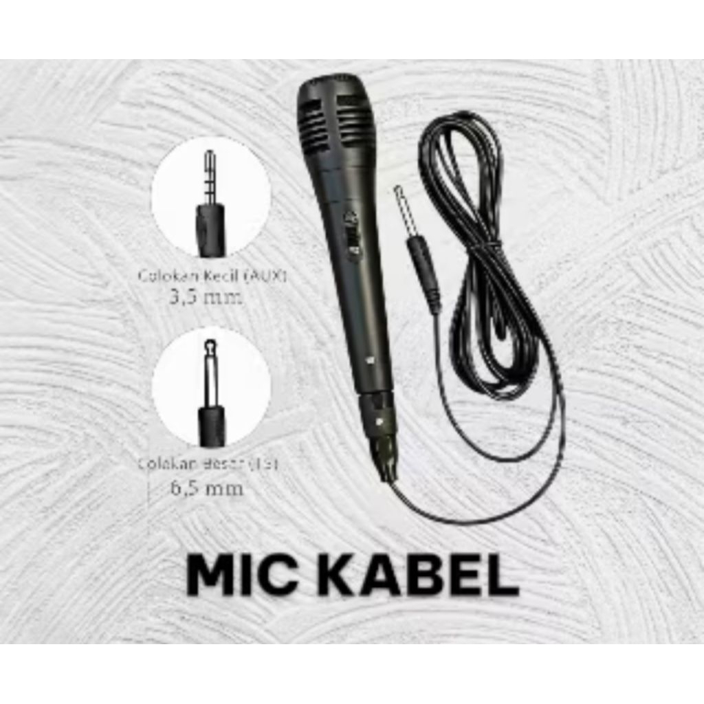 Mic MICROPHONE kabel dan Wireless