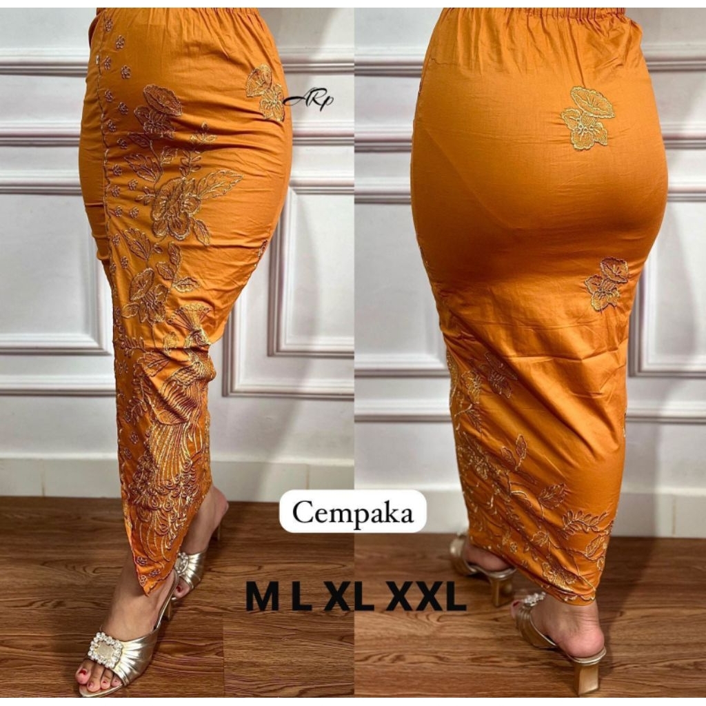 KAMEN JADI BORDIR SONGKET PREMIUM BORDIR CENDRAWASIH // ROK BORDIR SONGKET BALI// KAMEN JADI