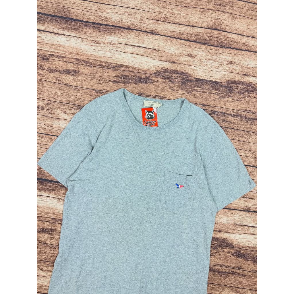 maison kitsune france fox pocket tshirt #JLTS59