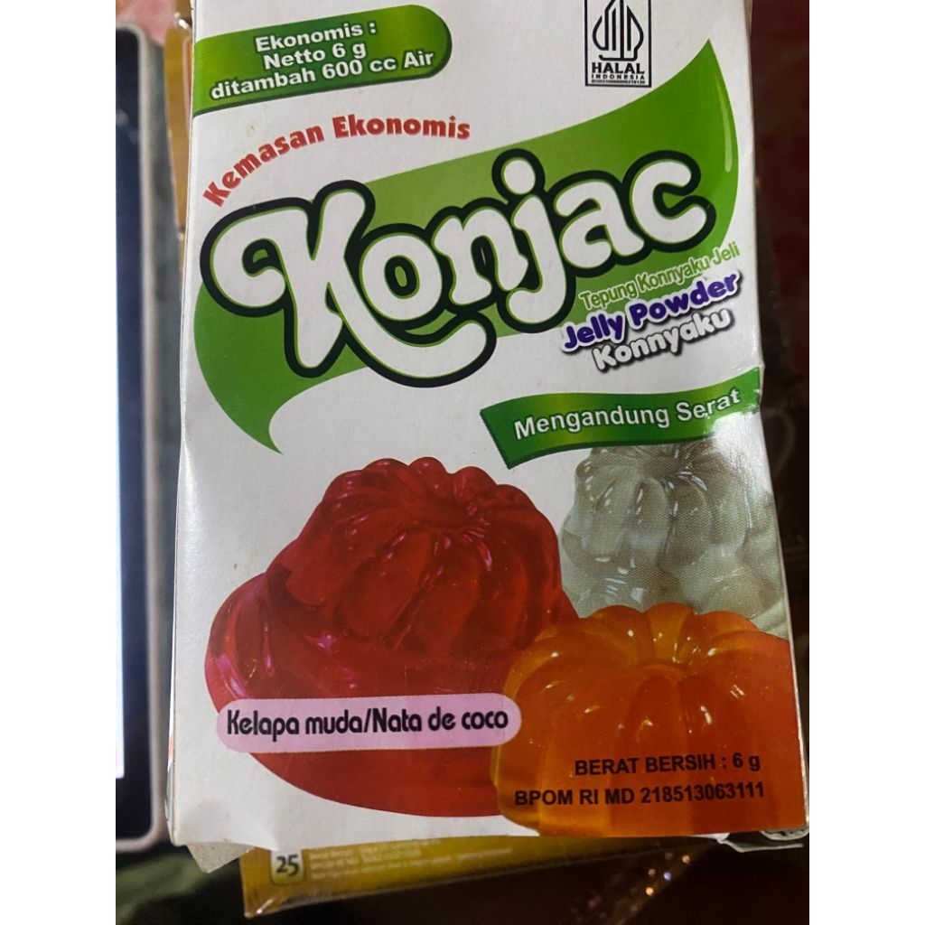 konjac / konyaku konjac / jelly powder / jelly konjac