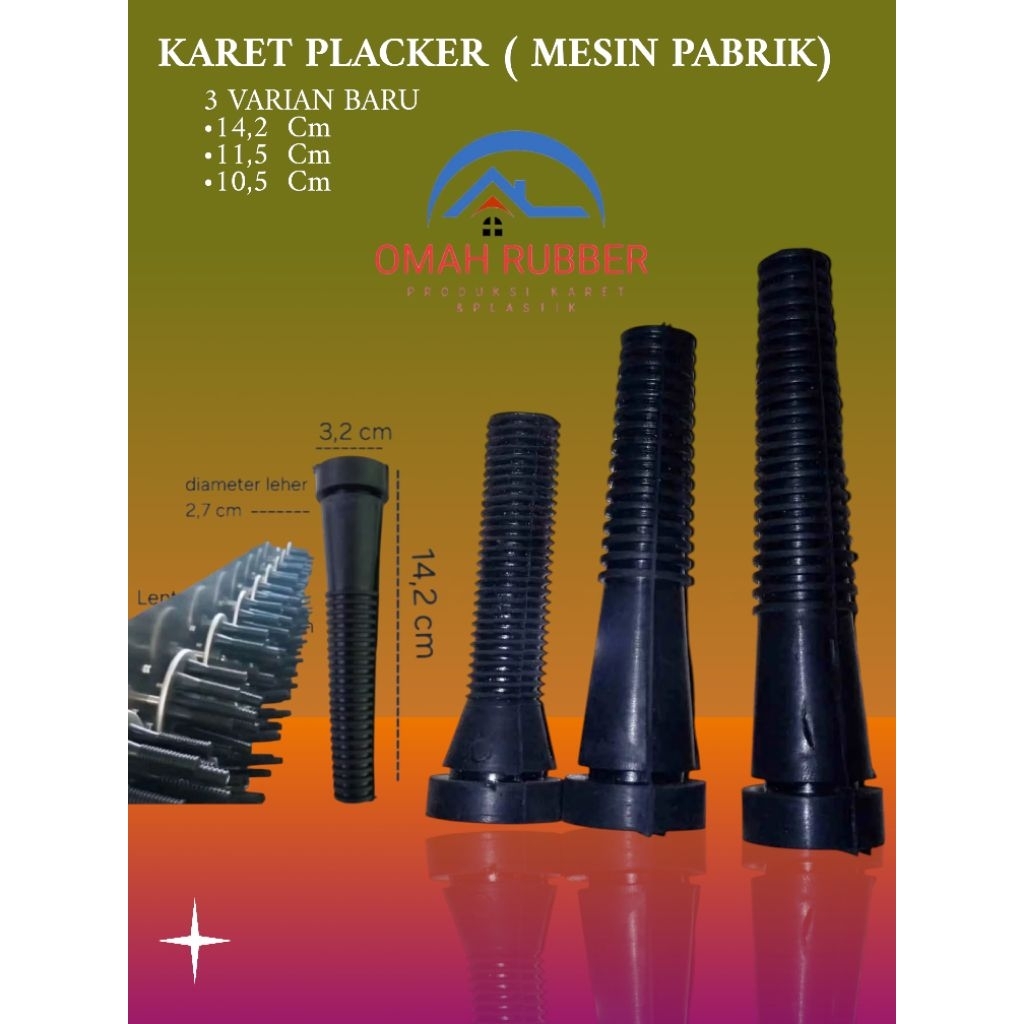 karet cabut bulu ayam panjang /karet pencabut bulu ayam / karet placker