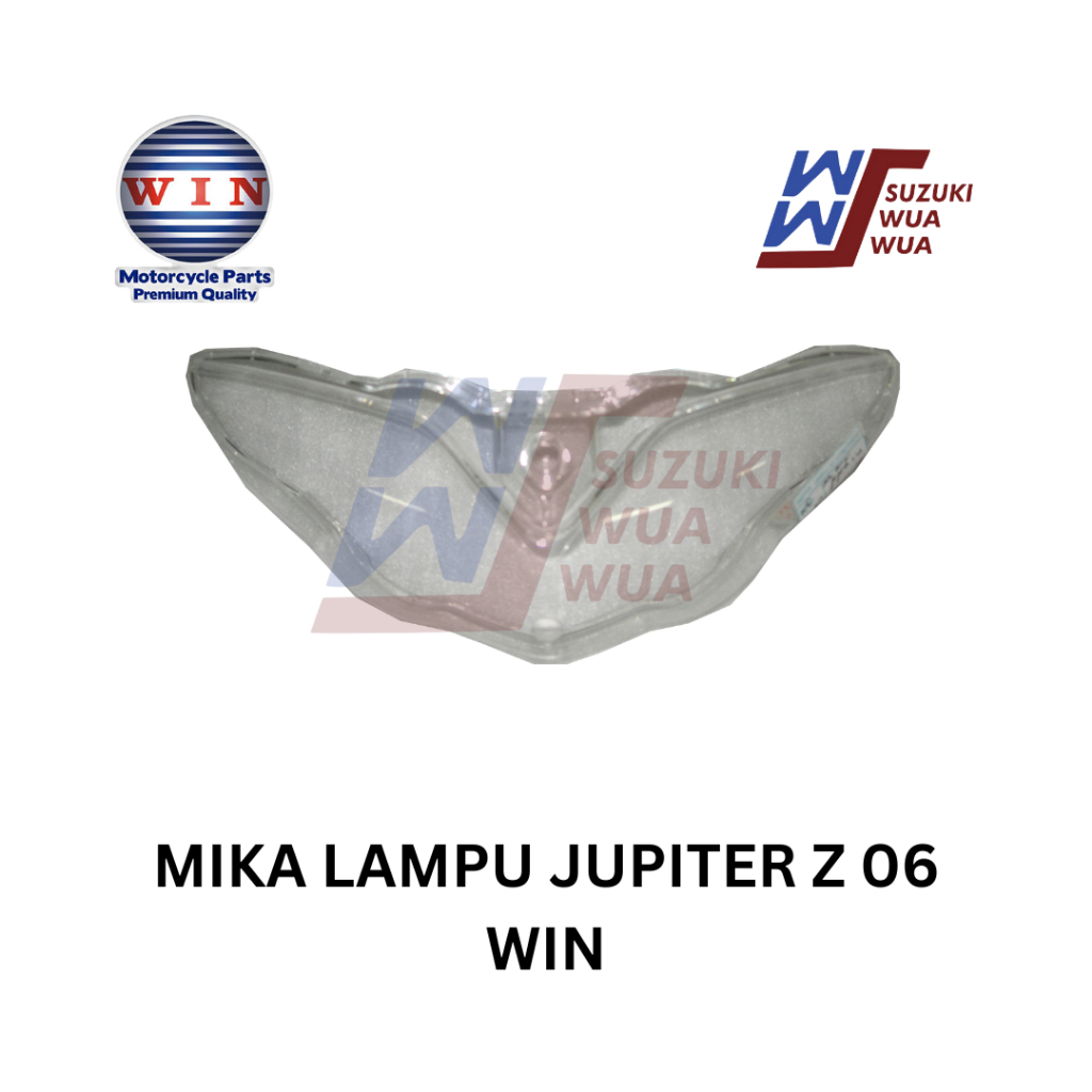 KACA MIKA LAMPU DEPAN JUPITER Z BURHAN 2006 WIN