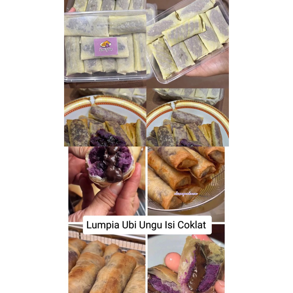 LUMPIA UBI UNGU LUMER