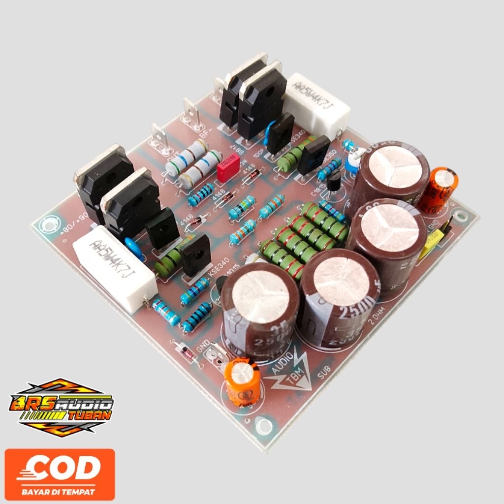 KIT DRIVER TBM LOW SUB 2 OHM FULL BASS HOREG BALAP COCOK UNTUK POWER BUILD UP