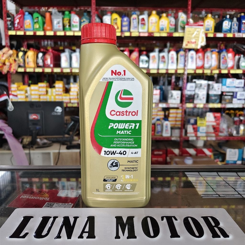 Oli Castrol Power 1 Matic 10W-40 1liter