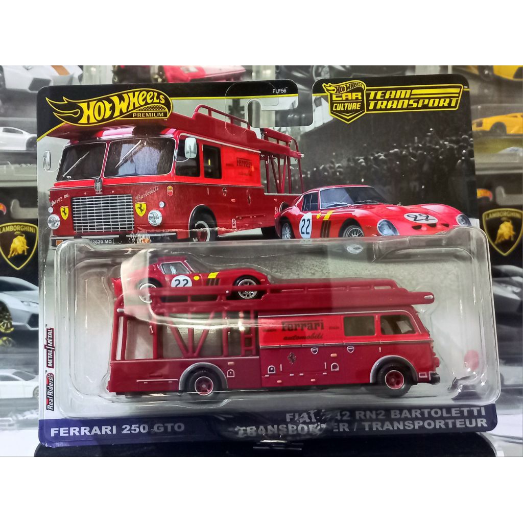 Hot Wheels Team Transport Ferrari Toyota AE86 Lykan Hypersport Lot H