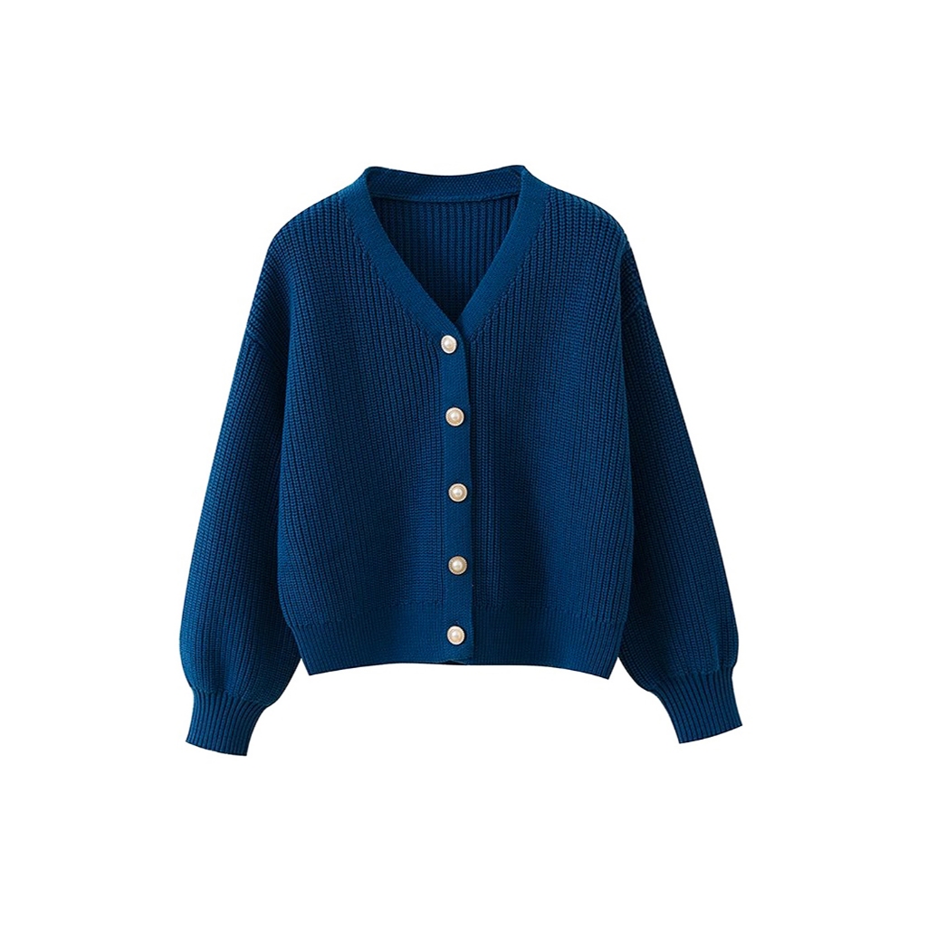 THESOOJI - Claire Cardigan - Atasan Outer Lengan Panjang Premium Wanita Korea