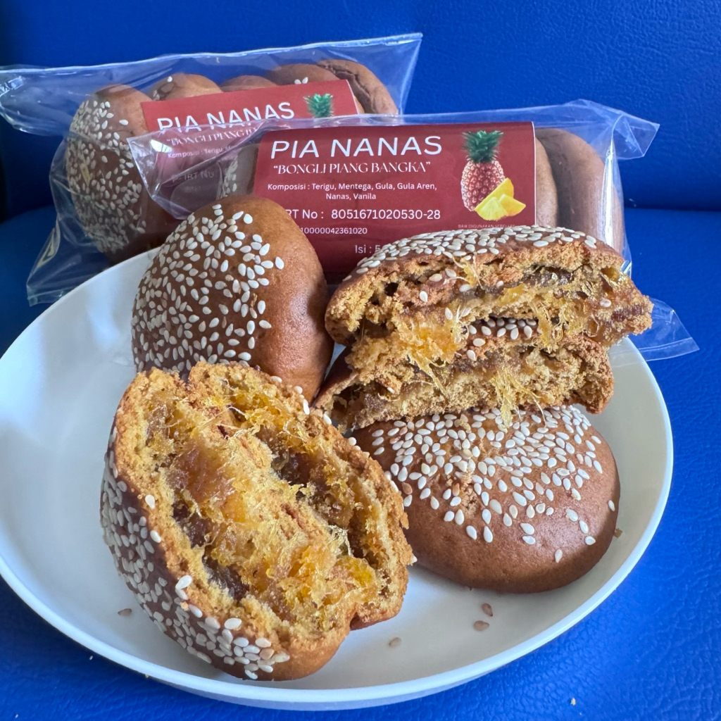 bongli piang pia nanas kue bangka isi 5