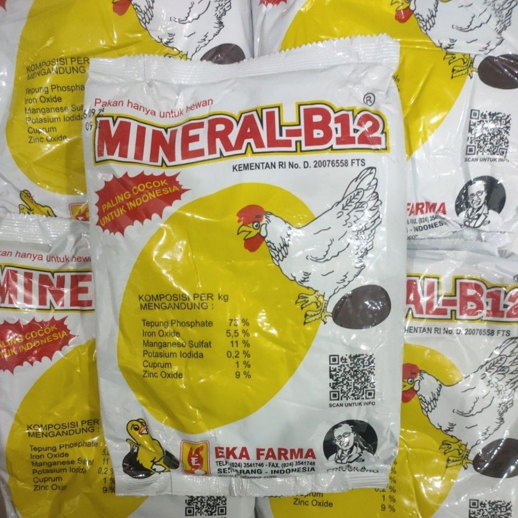 MINERAL B12 AYAM PETELUR 1 PACK ISI 1 Kg