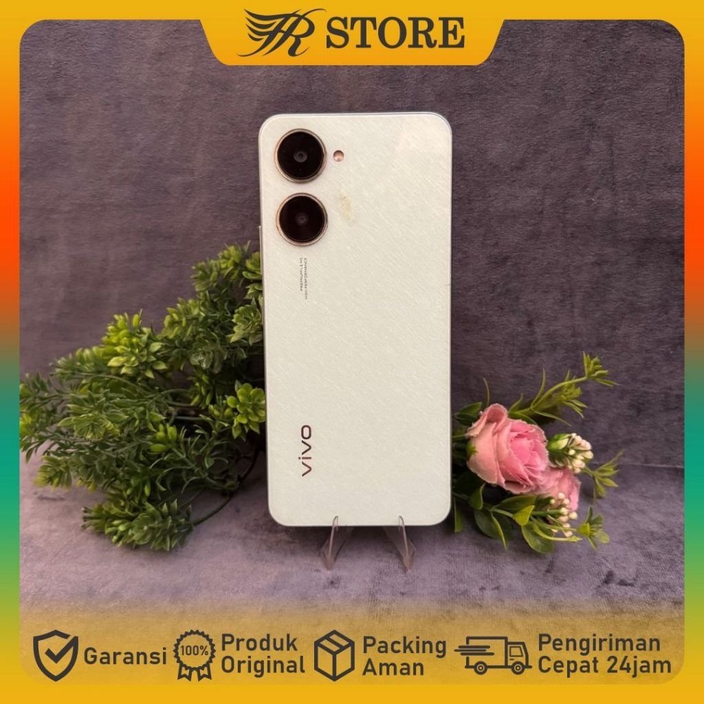 vivo y03 4/128Gb second bergaransi