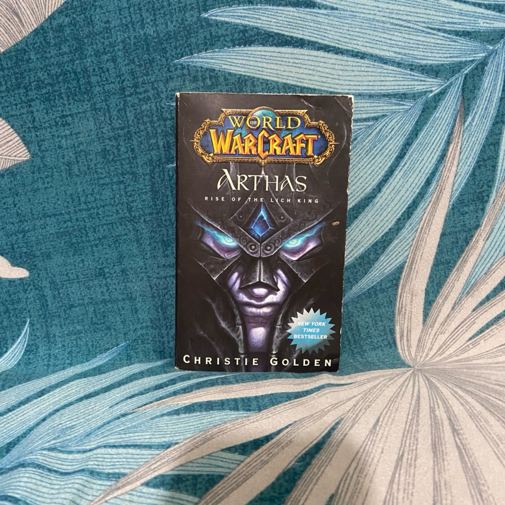 Novel World Of Warcraft Arthas Rise Of The Lich King Buku Christie Golden Pocket Star Books ENGLISH