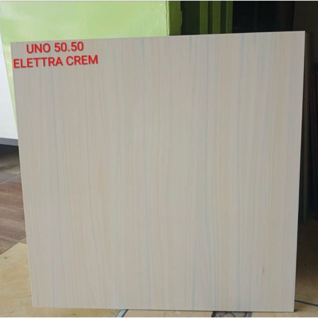 keramik lantai cutting uno 50x50cm Elettra cream