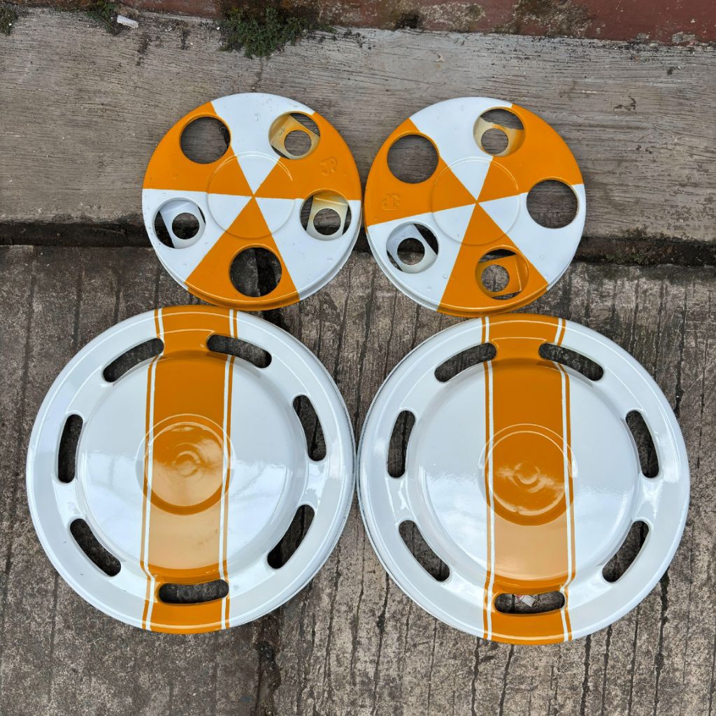 Wildop weldop Set Couple donat plus Adiputro lama motif silang garis truck engkel canter plat besi