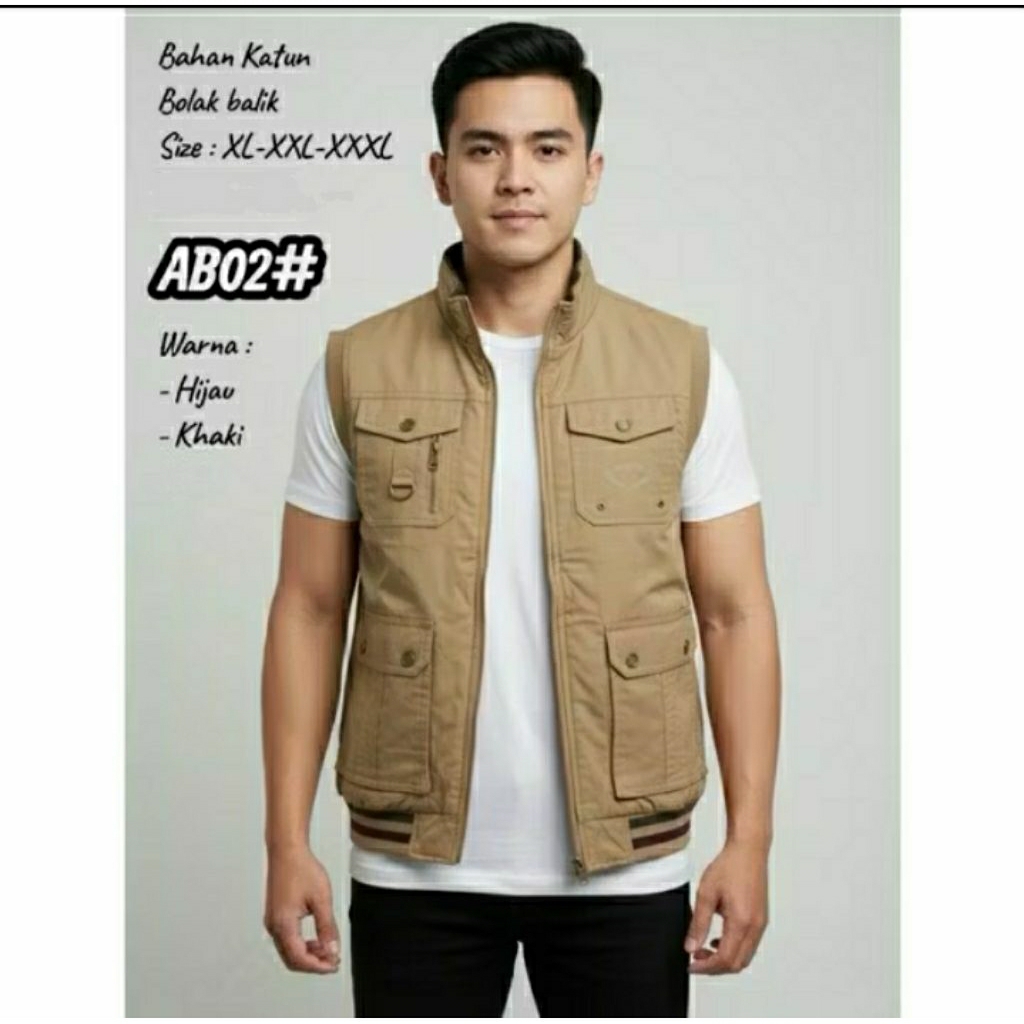 ROMPI DUHTA KATUN IMPORT BOLAK BALIK/ROMPI PRIA CARGO HALUS DAN TEBAL