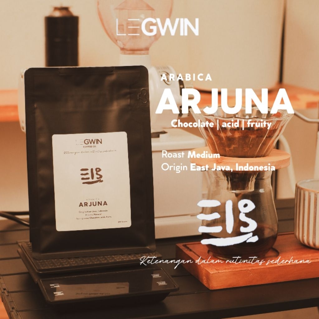 LEGWIN COFFEE CO - Biji Kopi Bubuk Arabica Malang