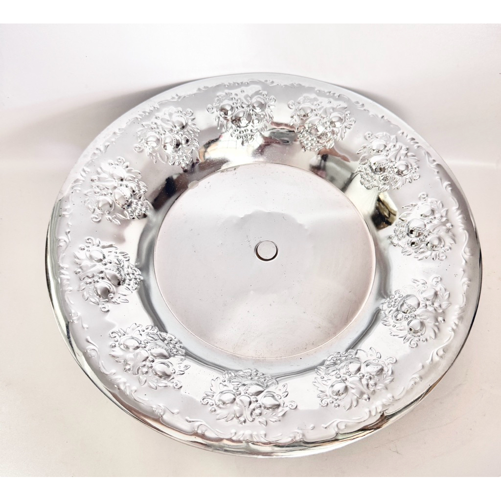 ALAS serbaguna kue puding buah BOSARA STAINLESS 30 CM ALAS BOSARA 34CM