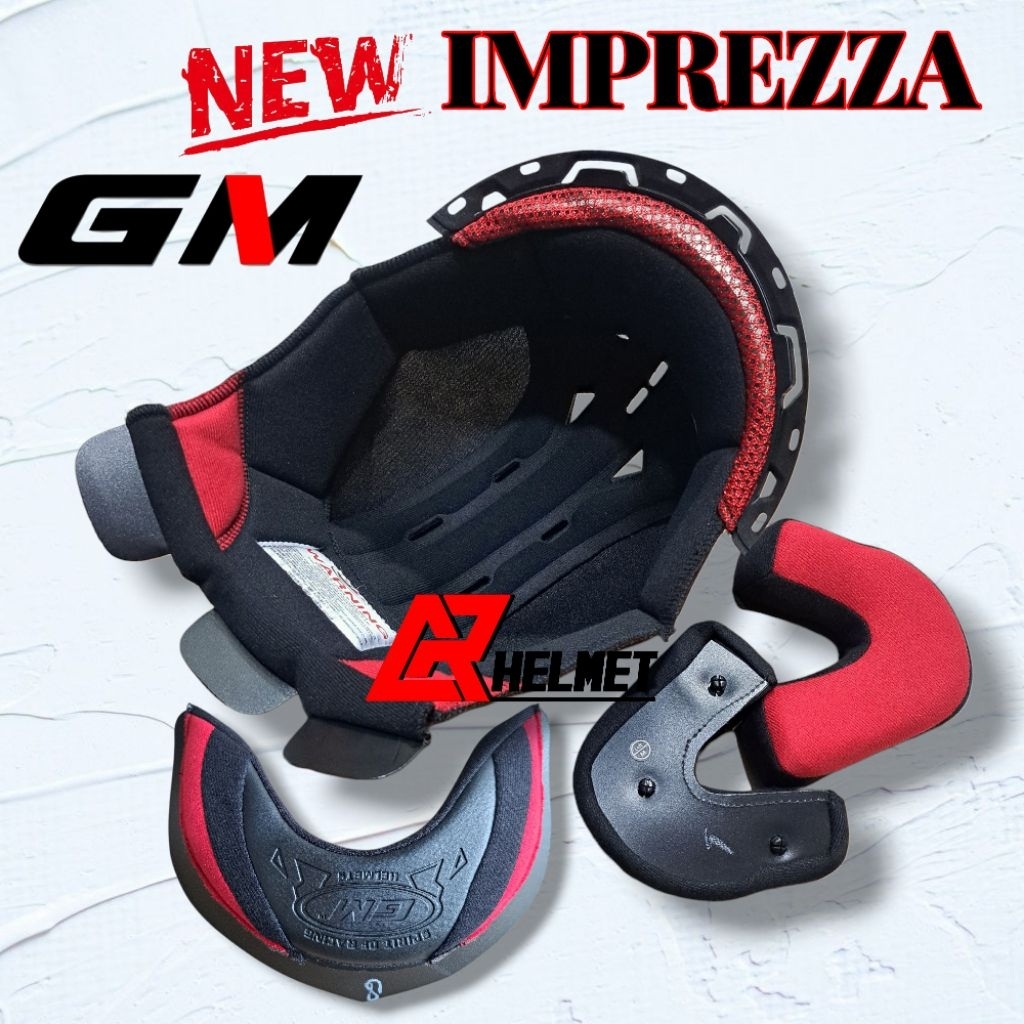 Busa original helm GM NEW IMPREZZA fullset