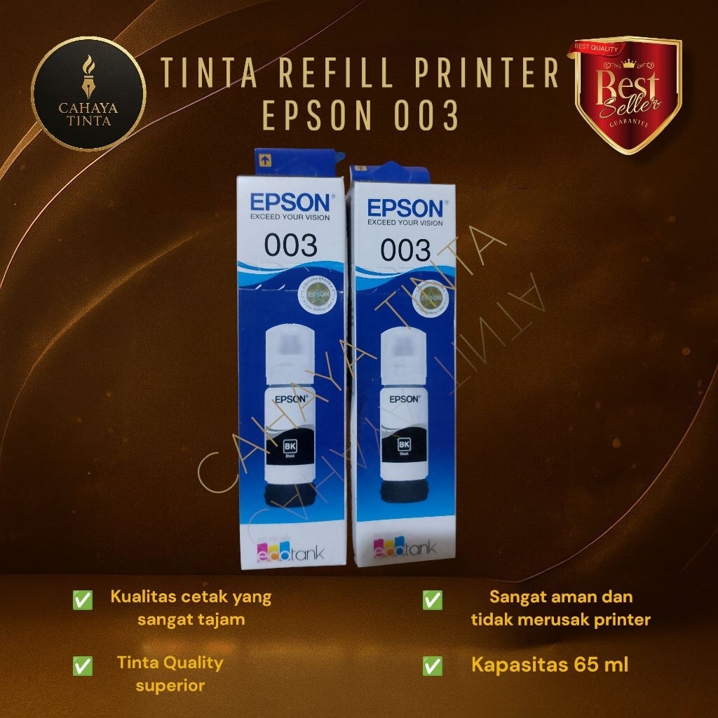 Tinta Printer Epson 003 HITAM