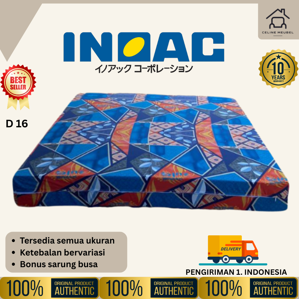 KASUR BUSA / KASUR TIDUR / SPON TIDUR INOAC GARANSI RESMI PT SERIM INDONESIA