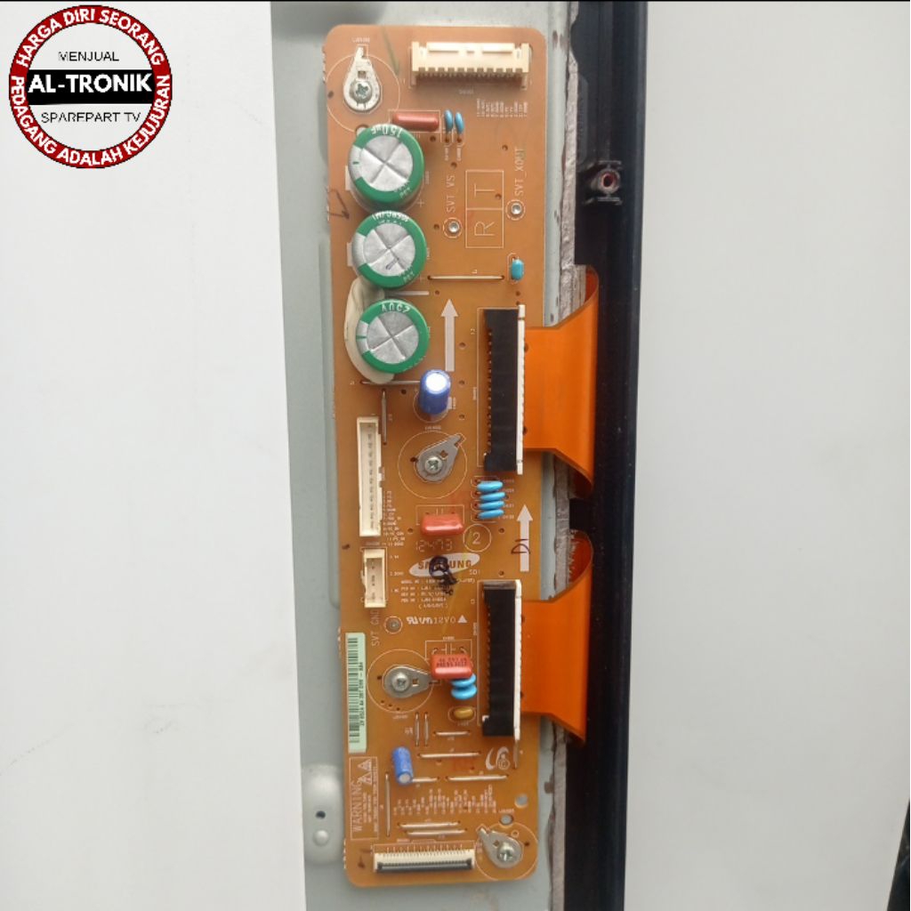 Z SUSTAIN TV PLASMA SAMSUNG 43 INCH MODEL PS43D490 Z MAIN Z BOARD Z SUS PS 43D490