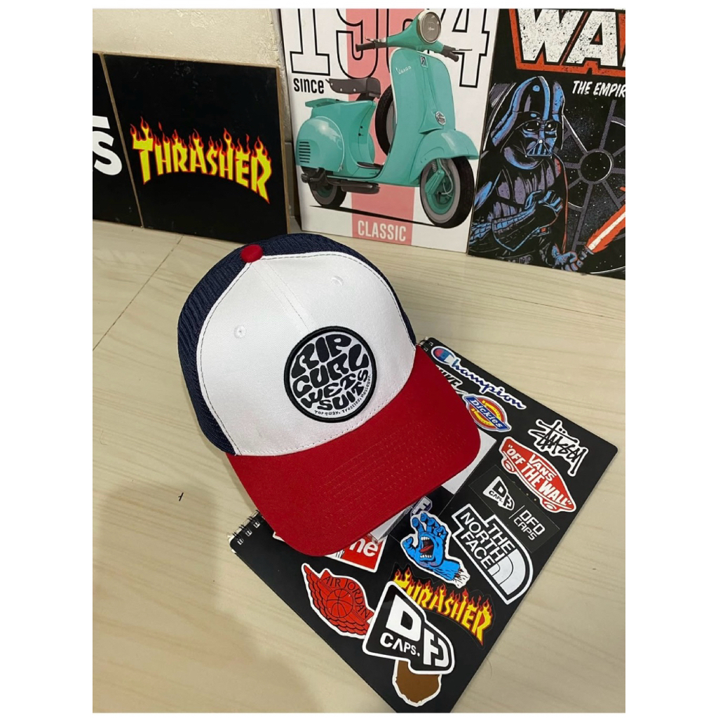 Topi Ripcurl trucker bordir