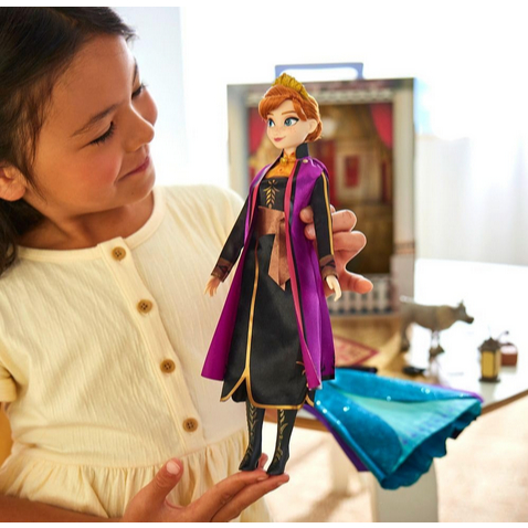 Disney Store Girl's Princess Story Doll (Anna from Frozen) 11 Inches