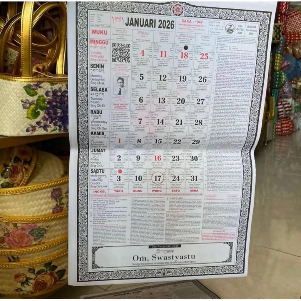 Kalender bali 2026 (Bambang Gede Rawi)